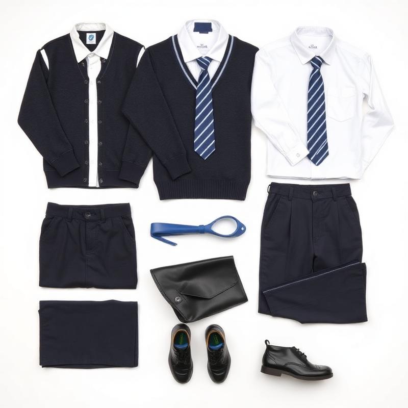 Complete school uniform set